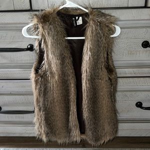 H&M fur vest